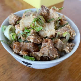 美味しかったラーメン屋さんの焼豚丼！再現してみた！